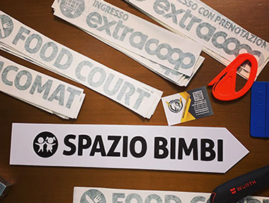 cartelli sagomati Cartelli sagomati per palina segnaletica