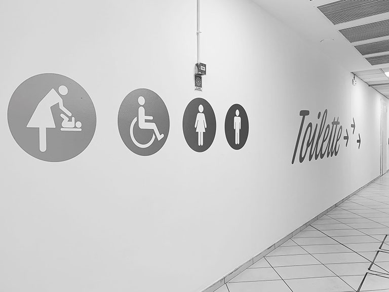 adesivo murale Personalizzazione parete con adesivi murali argento