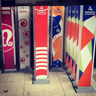 colonnine personalizzate