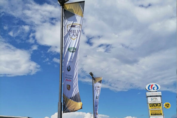 bandiere in telo nautico