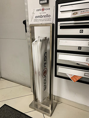 espositore involucri ombrelli