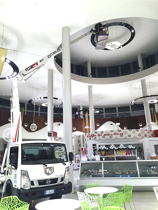 lavori in quota con piattaforme proprie