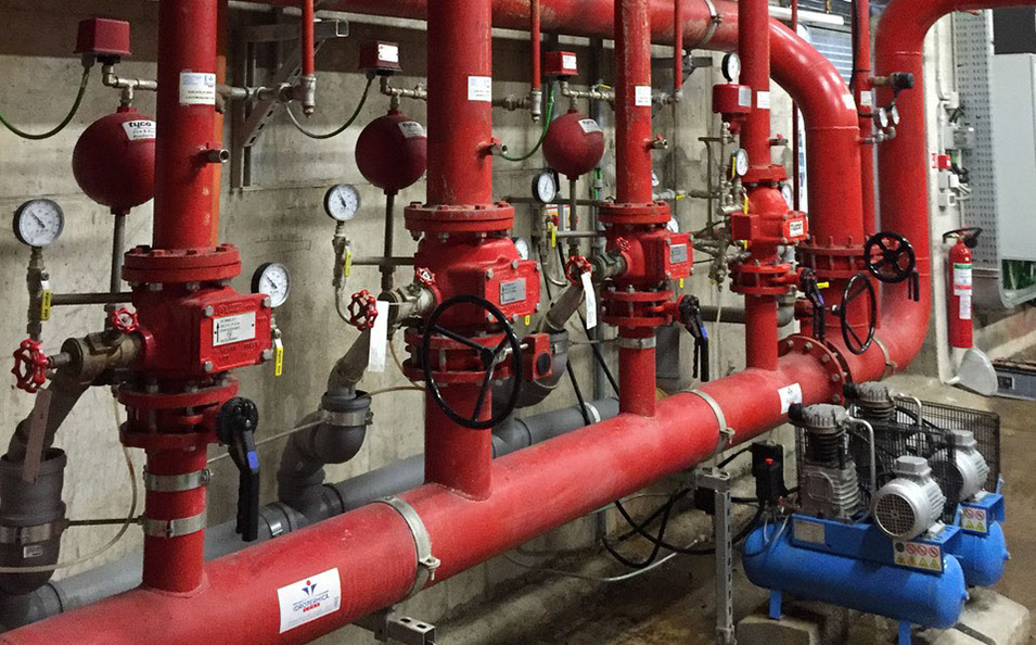 realizzazione e manutenzione impianti di pressurizzazione antincendio