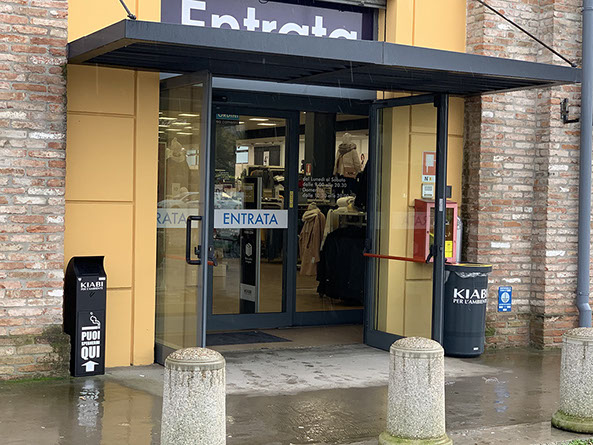 cestino e posacenere