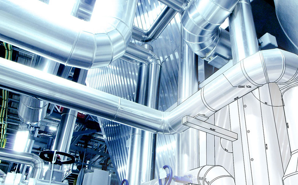 realizzazione condotte e canalizzazione per trattamento aria