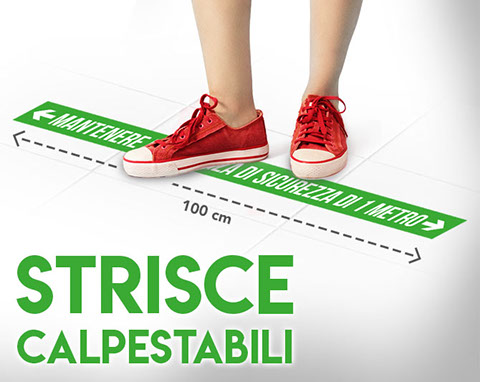 strisce calpestabili